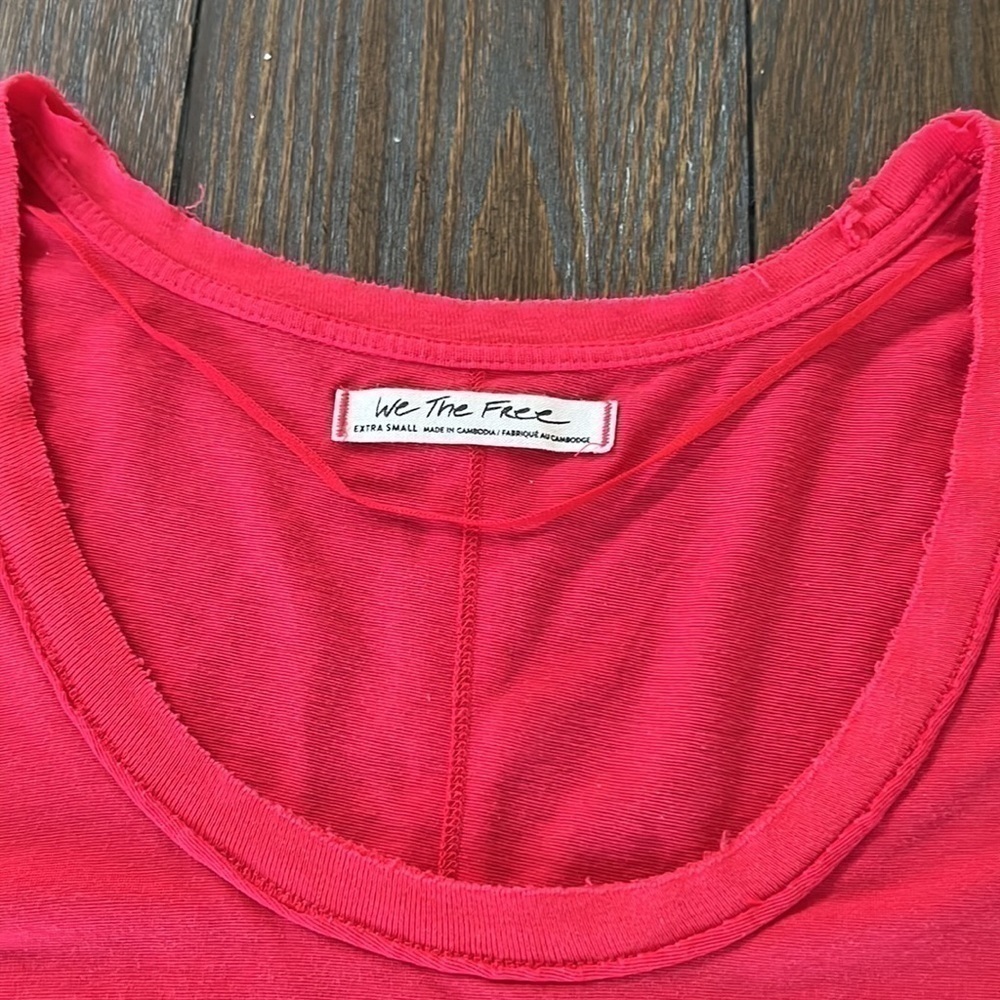 Free People-We The Free-Float On Flutter Sleeve T… - image 3